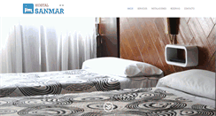 Desktop Screenshot of hostalsanmar.com